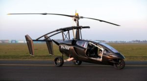 helicopter car